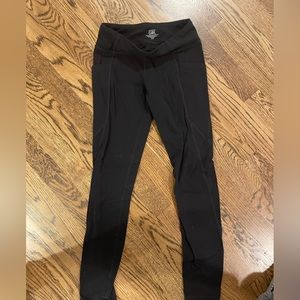 Athleta girls size 12 black leggings